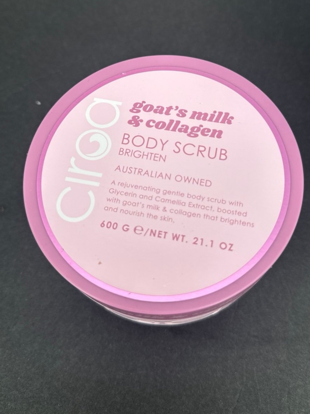 Ciroa Goat's Milk & Collagen Body Scrub new rare